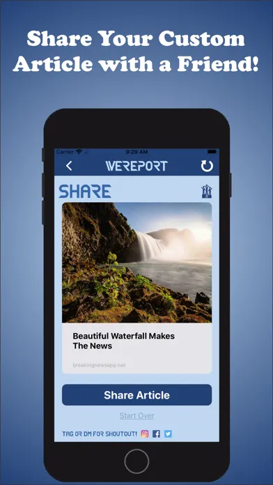 Tangkapan layar WeReport News